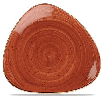 Spiced Orange Triangle Plate 31.1cm